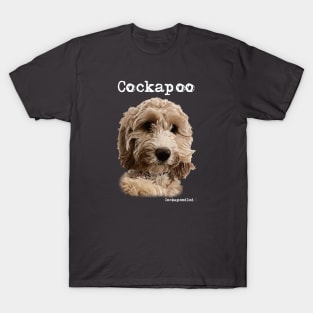 Golden Apricot Cockapoo / Spoodle and Doodle Dog T-Shirt